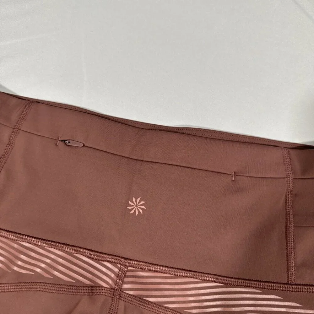 NWT $69‎ Athleta x Allyson Felix [ 1X ] Legend Shortie Shorts Hearth Rose